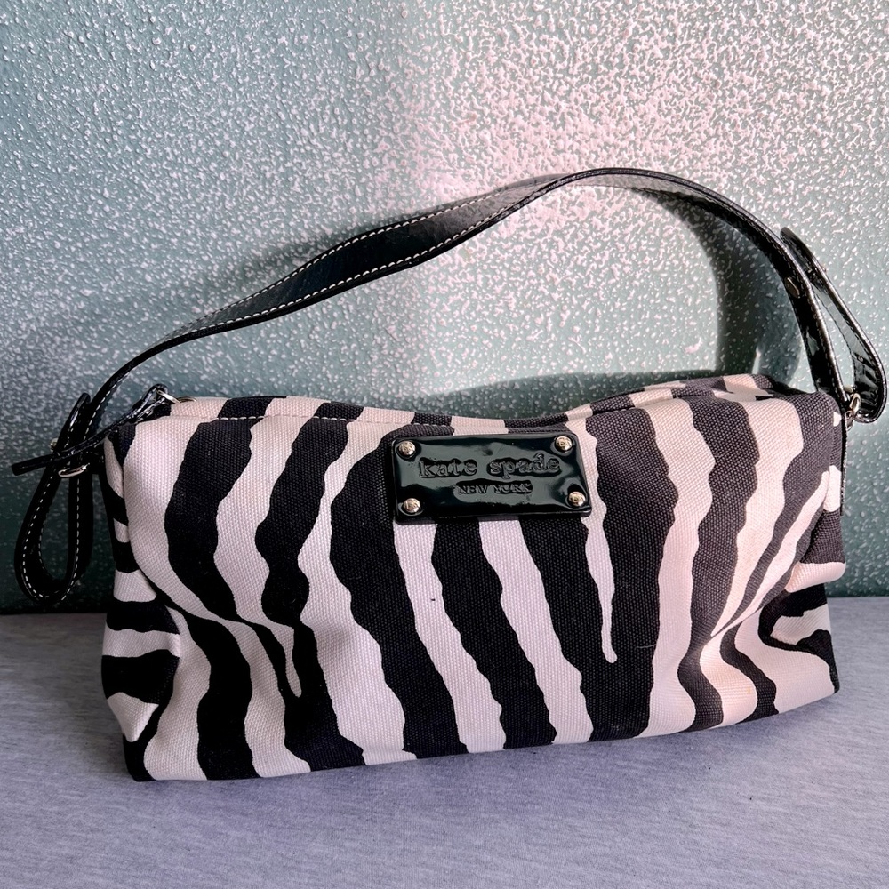 Kate Spade Zebra Print Shoulder Bag
